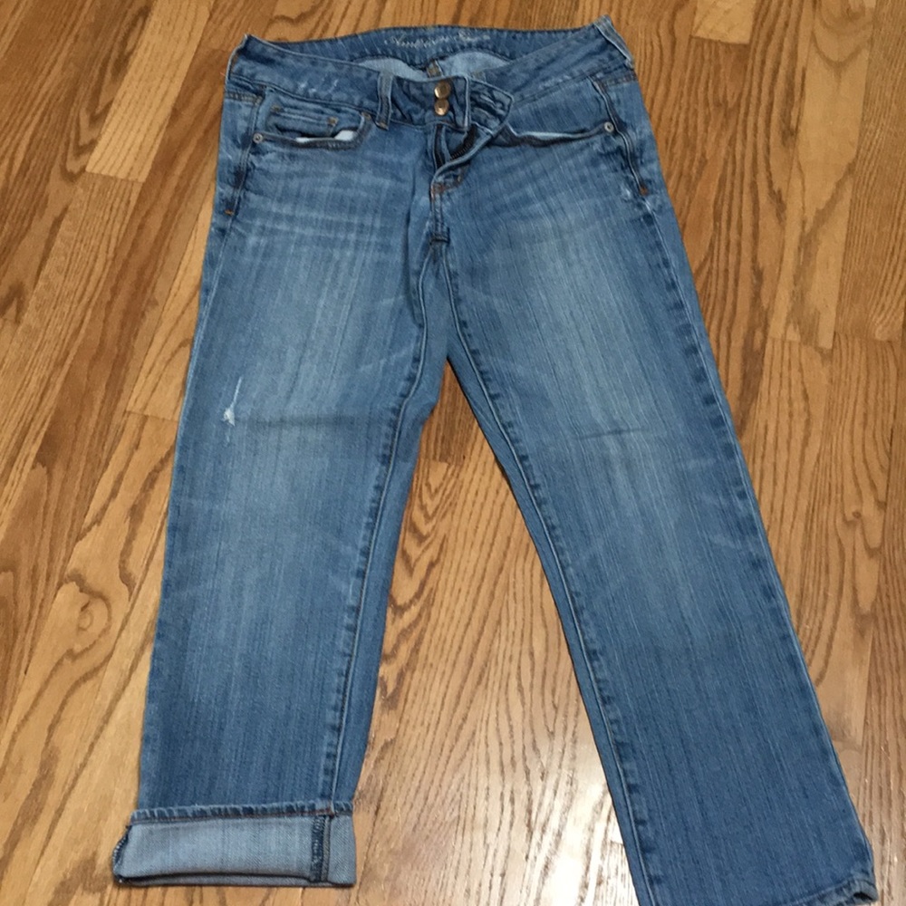 American Eagle artist stretch Jean capris